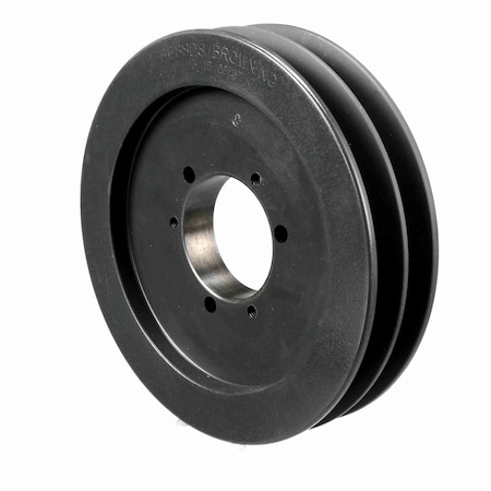 Browning 2 Groove Cast Iron Bushed Bore Multiple Sheave, 2B68SDS 2B68SDS